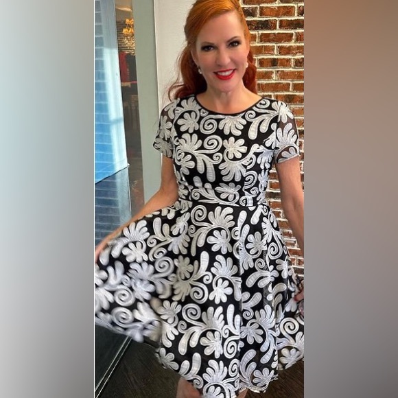 NWT: Sequined Party Dress in size 14 - Picture 3 of 7